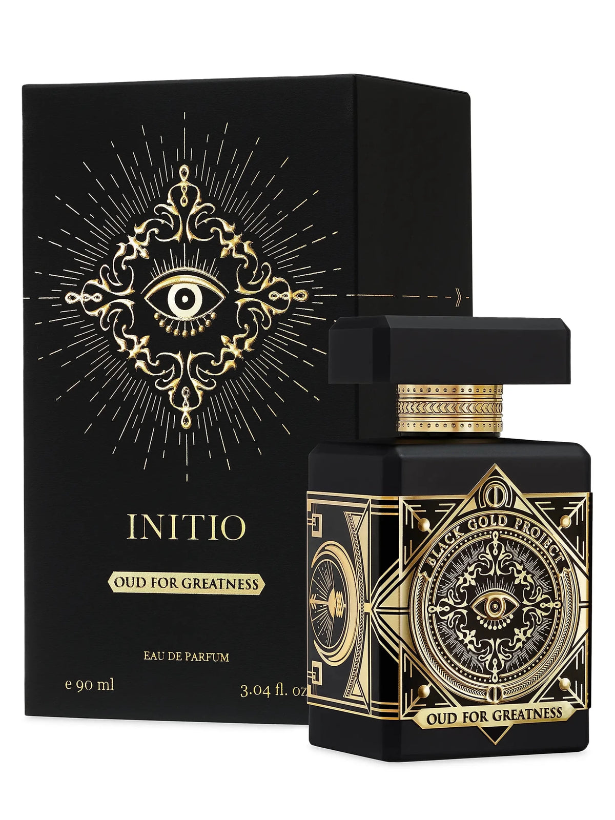 Oud for Greatness Initio Parfums Privés 90ml - MANOUNE Belly_Jewelry Earrings - Navel_Ring - Necklace - Stud - Manoune_Jewelry - Belly_Ring - Navel_Jewelry Titanium Gold_Plated