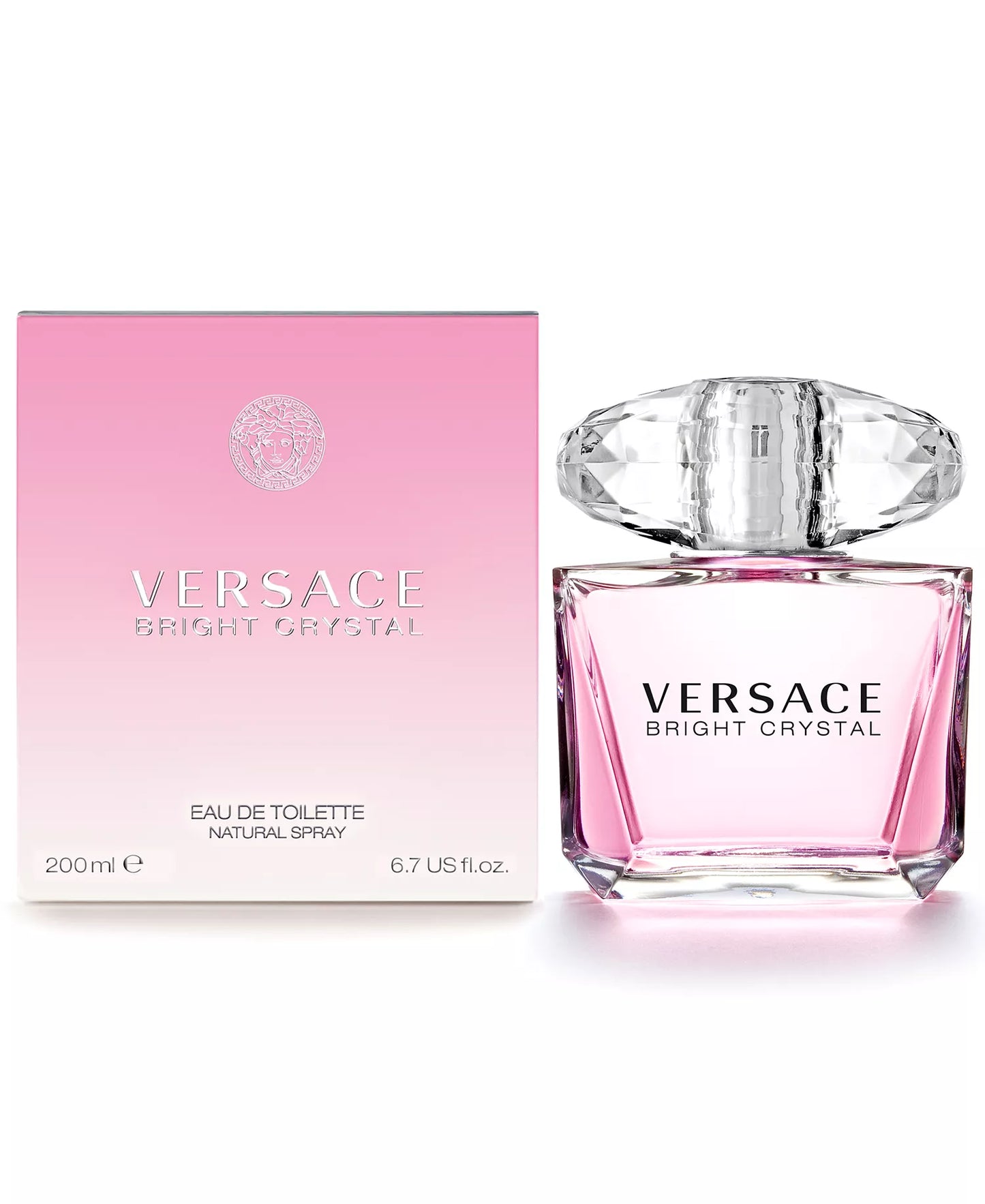 Versace Bright Crystal Eau de Toilette Spray 90ml - MANOUNE Belly_Jewelry Earrings - Navel_Ring - Necklace - Stud - Manoune_Jewelry - Belly_Ring - Navel_Jewelry Titanium Gold_Plated