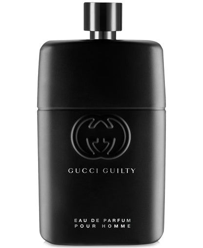Gucci Guilty Eau de Parfum for Homme with Rose and Cedarwood 3.00 oz - MANOUNE Belly_Jewelry Earrings - Navel_Ring - Necklace - Stud - Manoune_Jewelry - Belly_Ring - Navel_Jewelry Titanium Gold_Plated