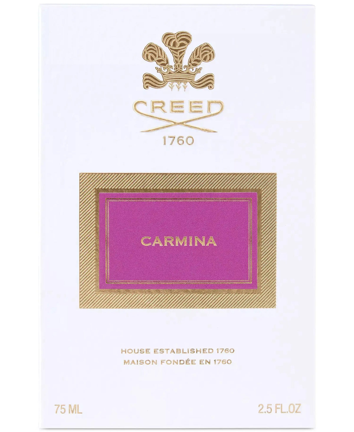 Carmina Creed 75ML - MANOUNE Belly_Jewelry Earrings - Navel_Ring - Necklace - Stud - Manoune_Jewelry - Belly_Ring - Navel_Jewelry Titanium Gold_Plated
