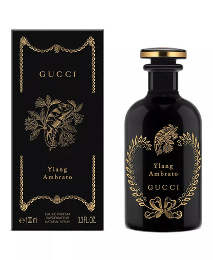 Gucci Ylang Ambrato Eau De Parfum 100ml - MANOUNE Belly_Jewelry Earrings - Navel_Ring - Necklace - Stud - Manoune_Jewelry - Belly_Ring - Navel_Jewelry Titanium Gold_Plated