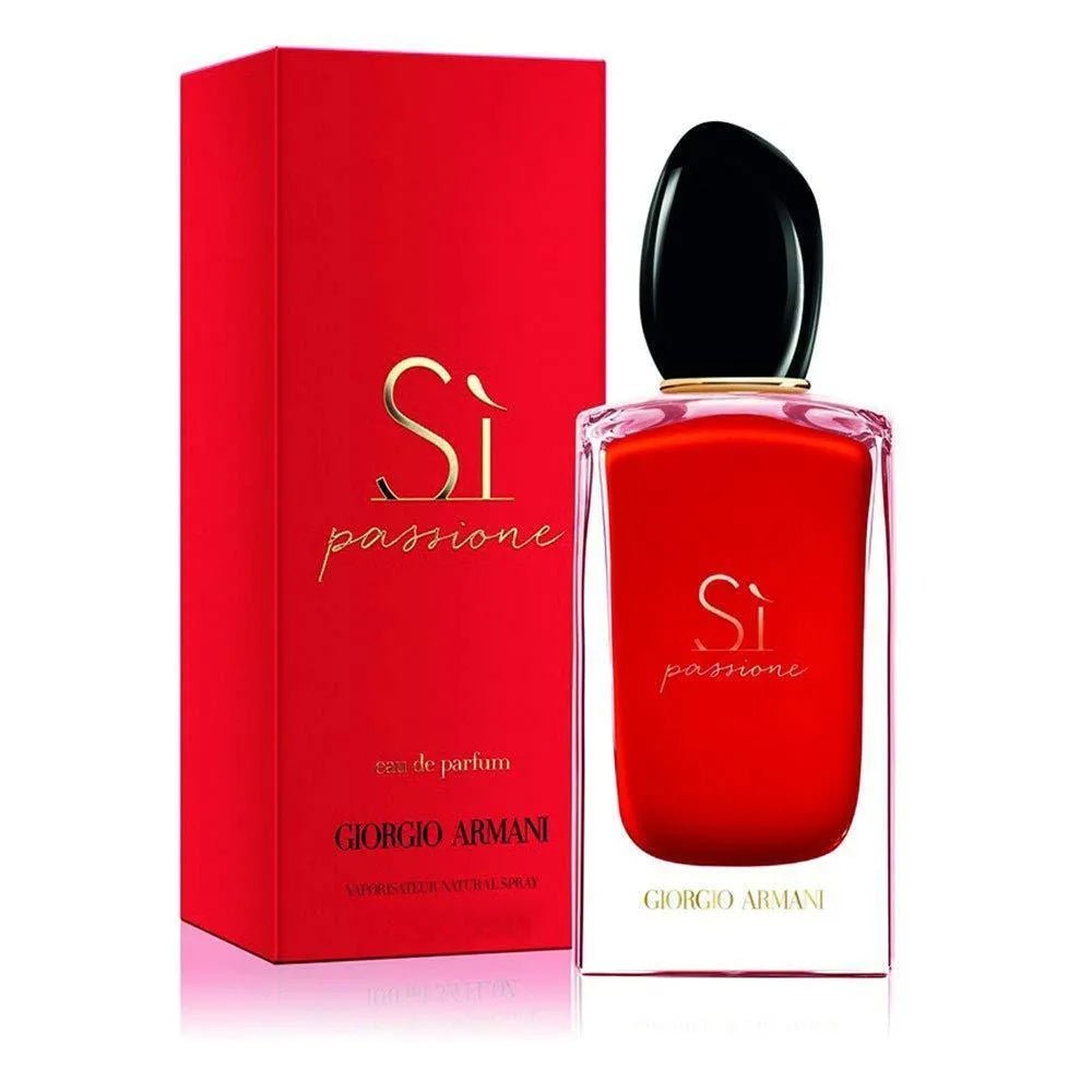Armani Sì Passione Eau de Parfum 100ml - MANOUNE Belly_Jewelry Earrings - Navel_Ring - Necklace - Stud - Manoune_Jewelry - Belly_Ring - Navel_Jewelry Titanium Gold_Plated