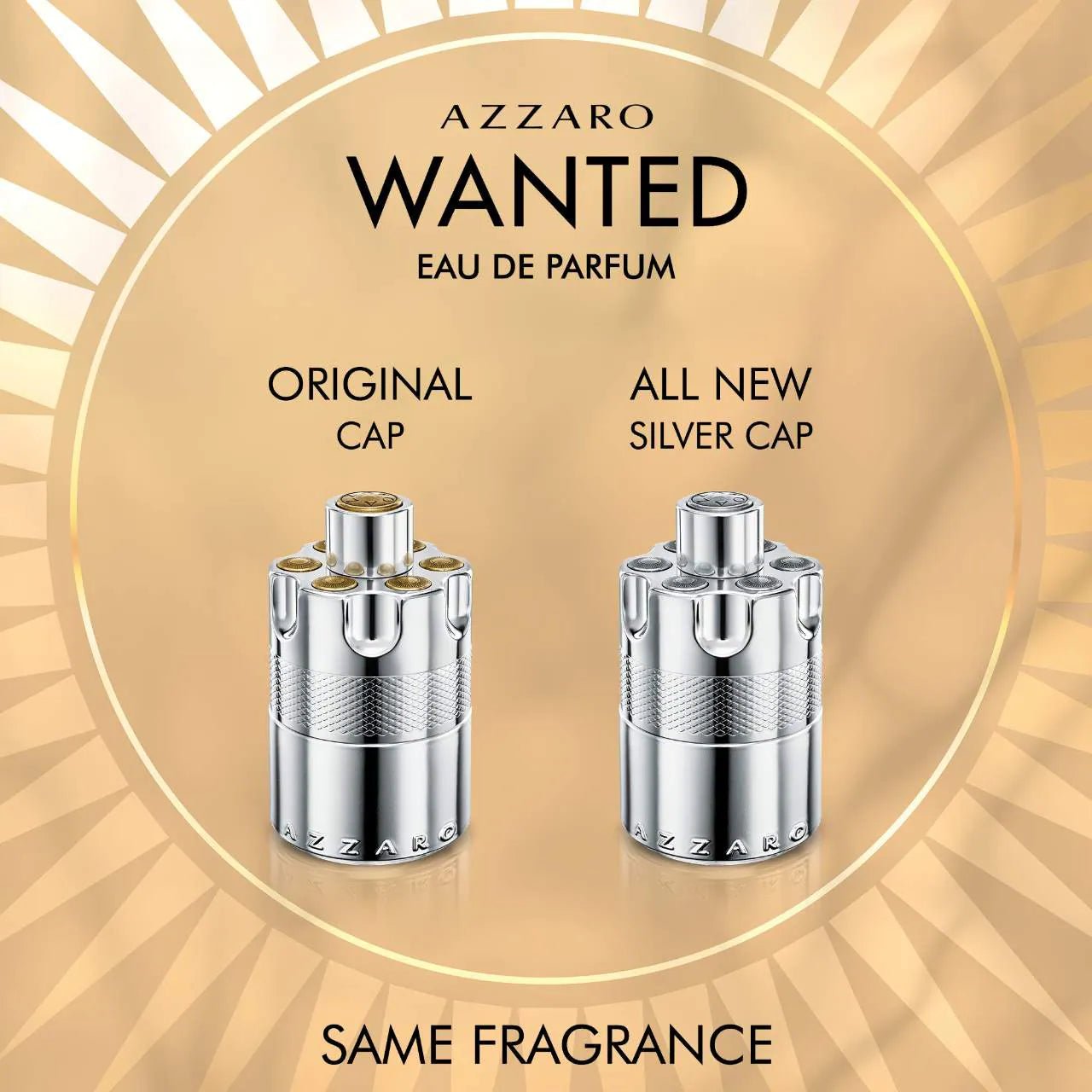 Wanted Eau de Parfum Azzaro 100ml - MANOUNE Belly_Jewelry Earrings - Navel_Ring - Necklace - Stud - Manoune_Jewelry - Belly_Ring - Navel_Jewelry Titanium Gold_Plated