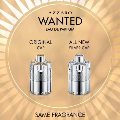 Wanted Eau de Parfum Azzaro 100ml - MANOUNE Belly_Jewelry Earrings - Navel_Ring - Necklace - Stud - Manoune_Jewelry - Belly_Ring - Navel_Jewelry Titanium Gold_Plated